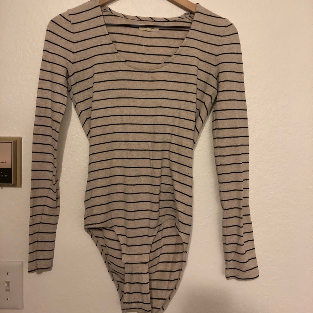 Madewell Striped Bodysuit